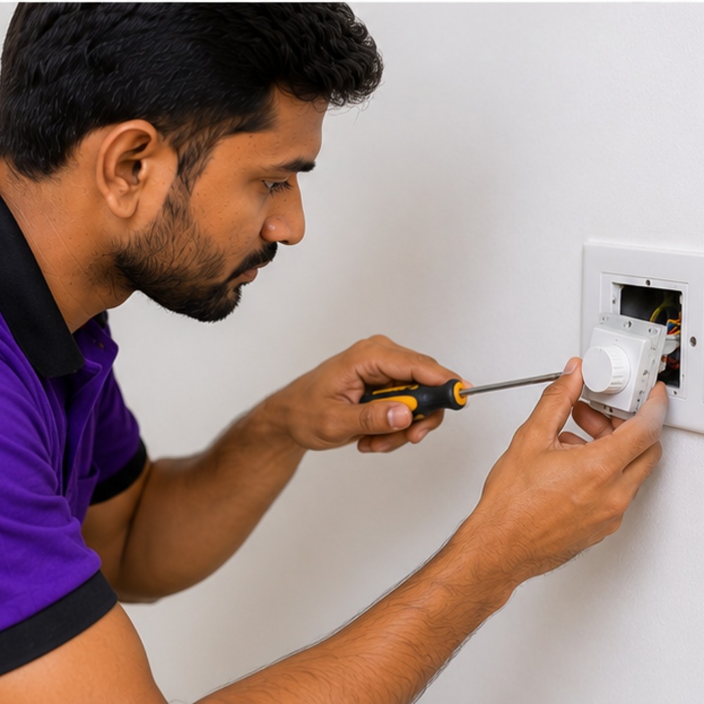 fan-regulator-switch-installation Plug Replacement - Image 1