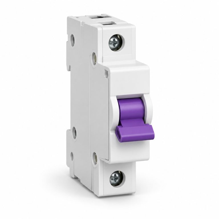 MCB Replacement — white and purple 3D service illustration
