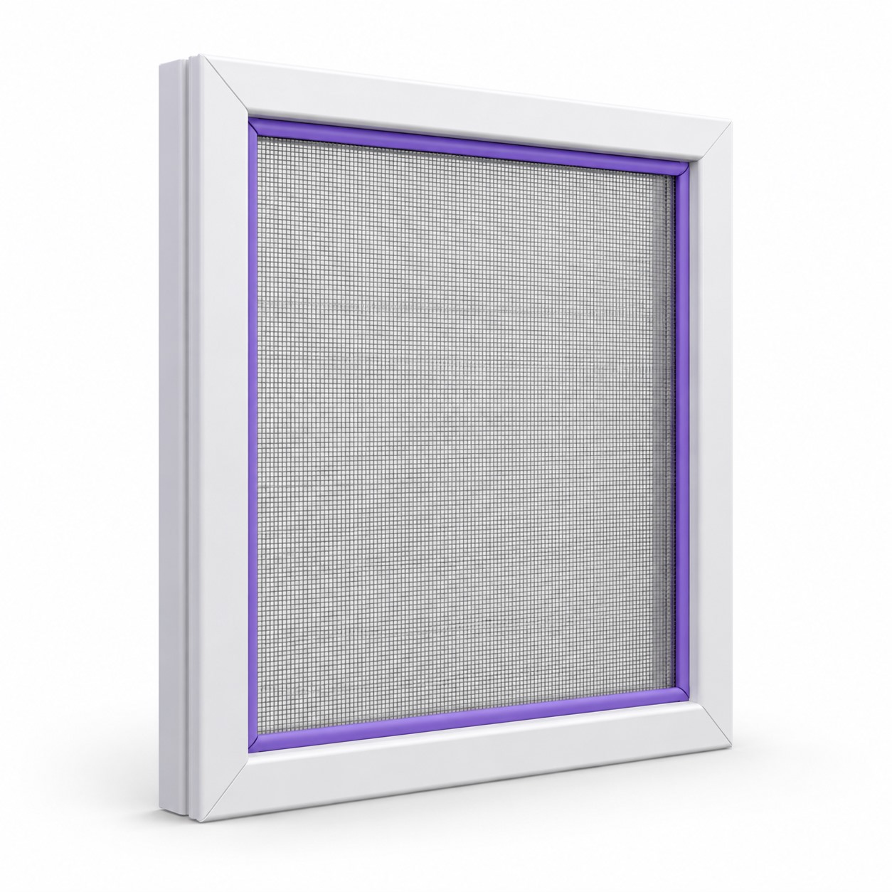 silverleaf-service-4183 Mosquito Net Installation — white and purple 3D service illustration
